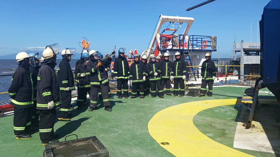 MICT HSE, ERT hold emergency response training ICTSI